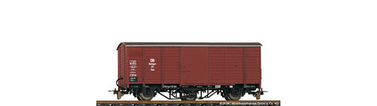 074-2004812 - H0e - gedeckter Güterwagen G 82, DB, Ep. III